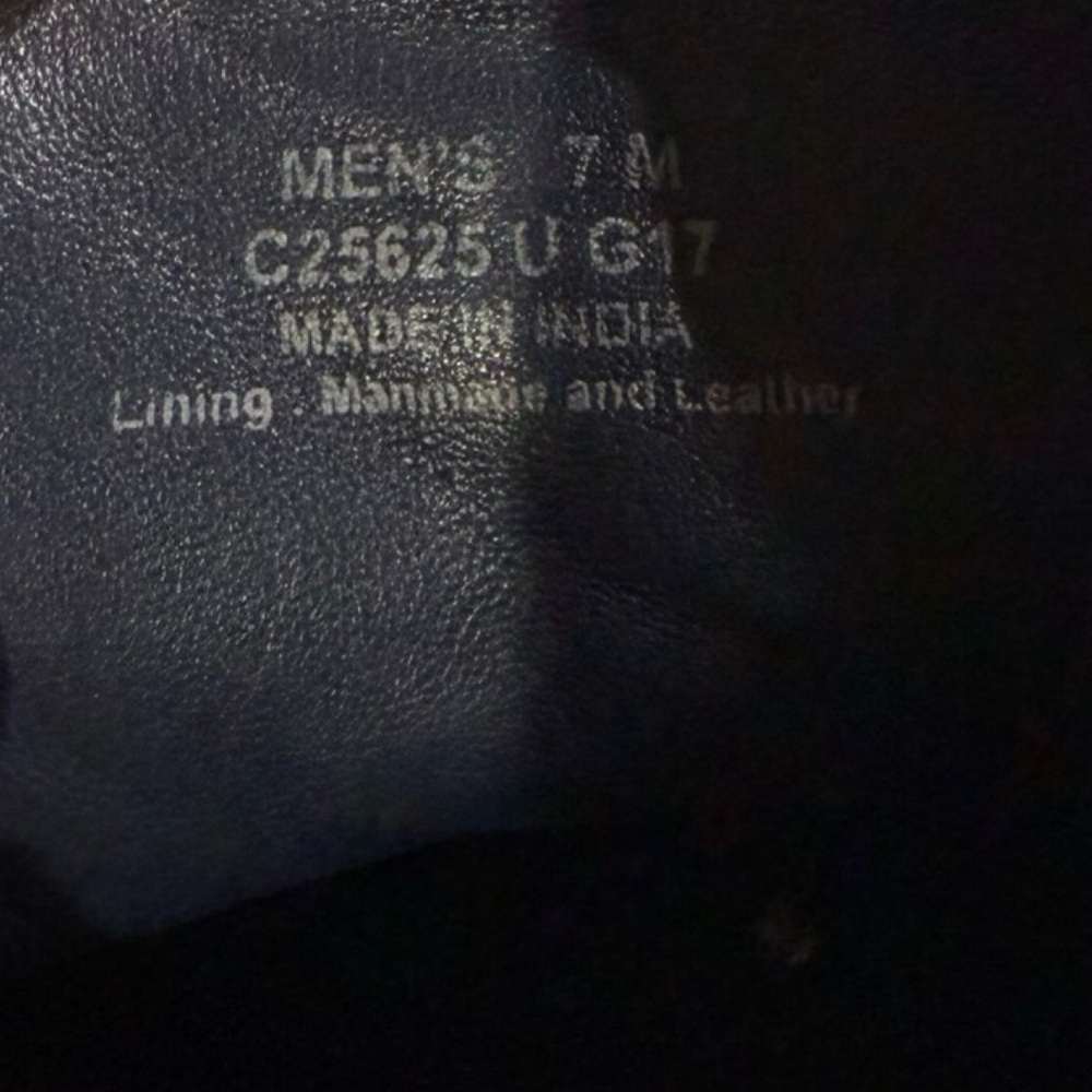 Cole Haan Men's Black Leather Boots - Picture 5 of 5